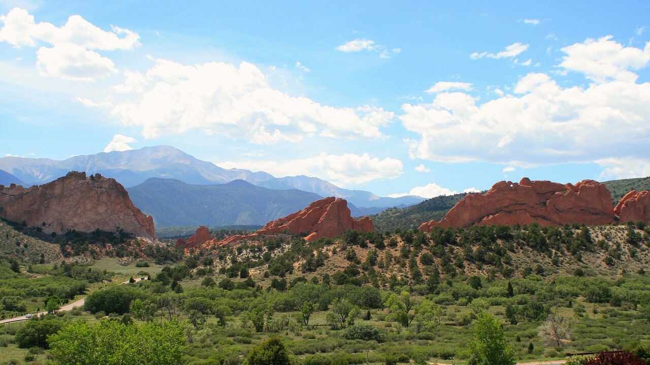 Colorado springs' terrain